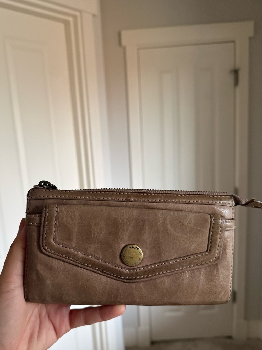 Marc Jacobs Taupe/Brown Wallet